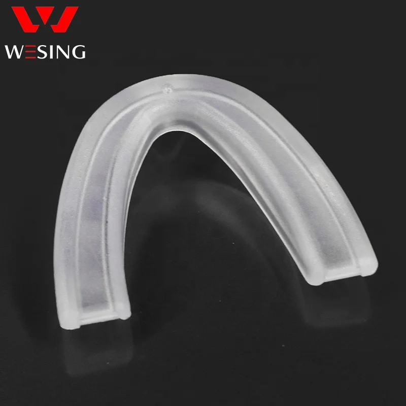 Wesing custom black silicone mouth guard mouth protector boxing mouth guards