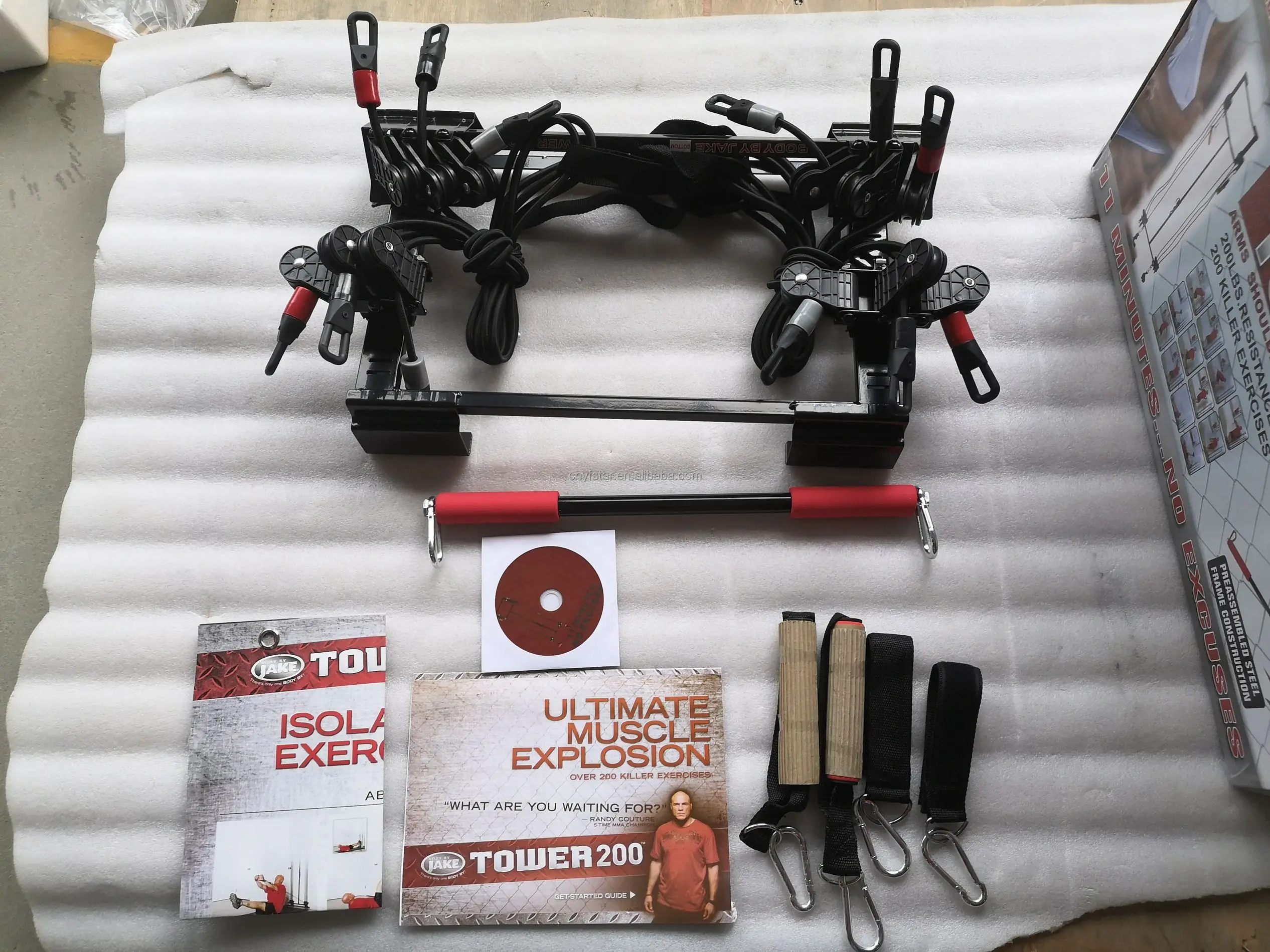 Multi Station Resistance Band Fitness Home Gym Tower 200 For Sale Training Tower