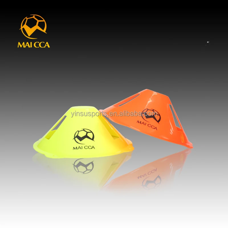 Customized Football Training Obstacle Logo Plate Obstacle Marking Discs Marking Signpost Roadblocks Soccer Training Cones