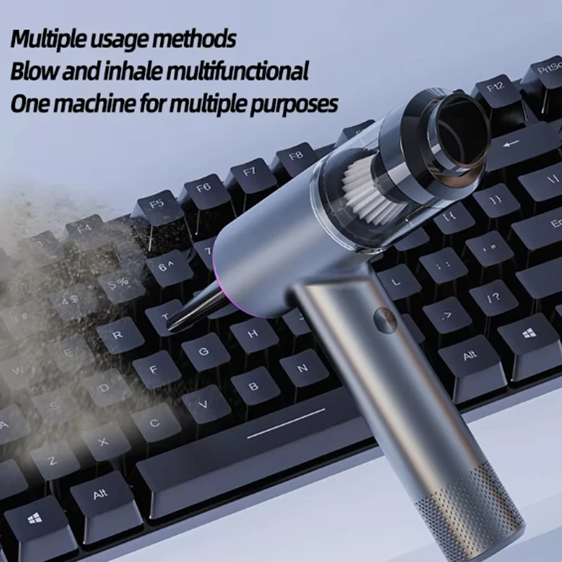 Car Mounted Vacuum Cleaner Brushless Motor Handheld High Power Dust Blower Inflation and Pumping