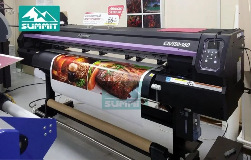 Mimaki для того чтобы свернуть CJV150-160 принтер и резак баннер Стикеры