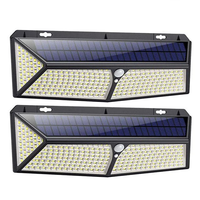 288 LED Motion Sensor Solar Security Lights Solar Wall Lights 2500 Lumen Wireless Solar Powered Lamp Solar Lights Outdoor