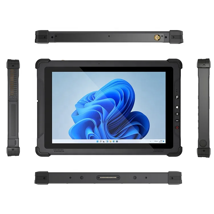 GENZO A12 Factory Supply 10 inch Waterproof Dropproof Magnesium Alloy Industrial Tablet pc Windows i7 Rugged Tablet Windows i5