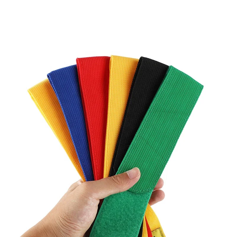 Customized Multi-function High Quality Colorful  Matel Buckle Webbing Strap With Hook And Loop