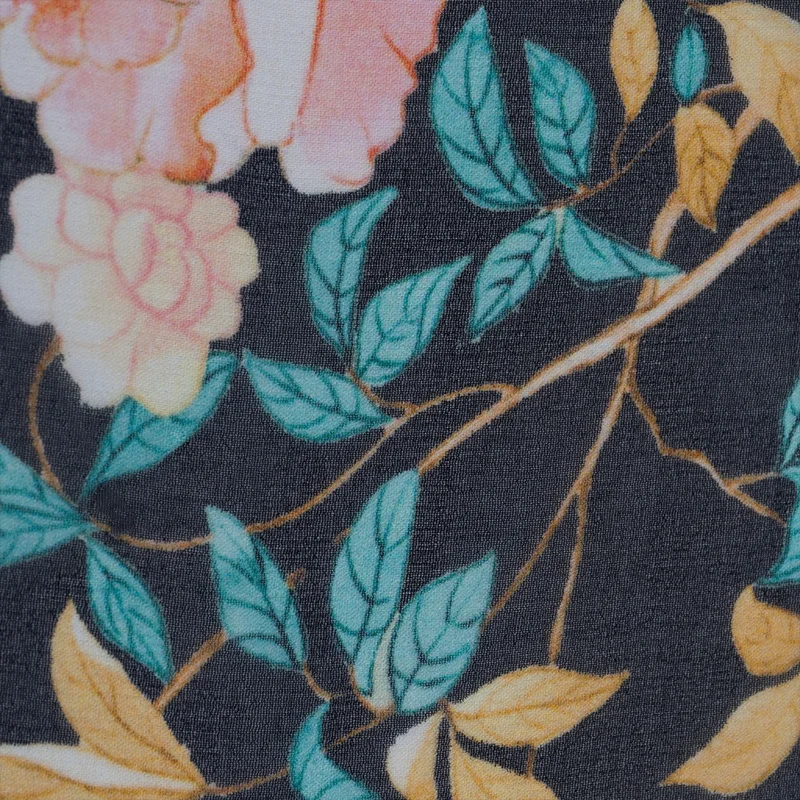 printed silk georgette fabric wholesale digital print silk fabric 8mm mulberry silk georgette print cloth for lady dress garment