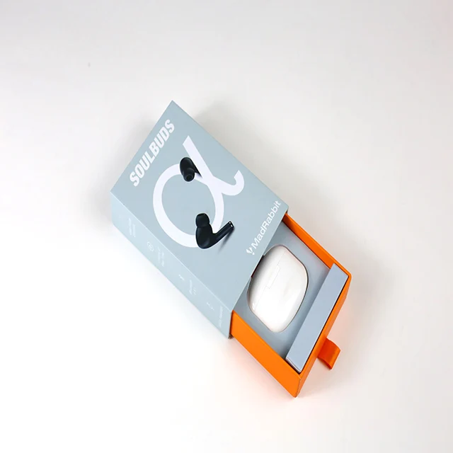 Custom logo Bluetooth Headsets Earphone Wireless Headsets Packing Boxes With Earphone Packaging Paper Box