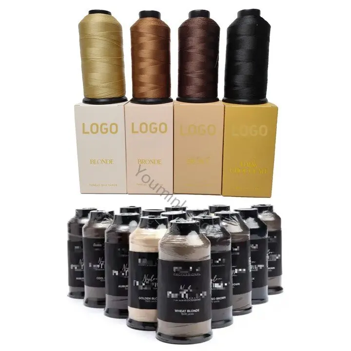 Weaving string Hair extensions Latch hook thread Braid in hair extensions Wig thread Weave needle Hair braiding supplies