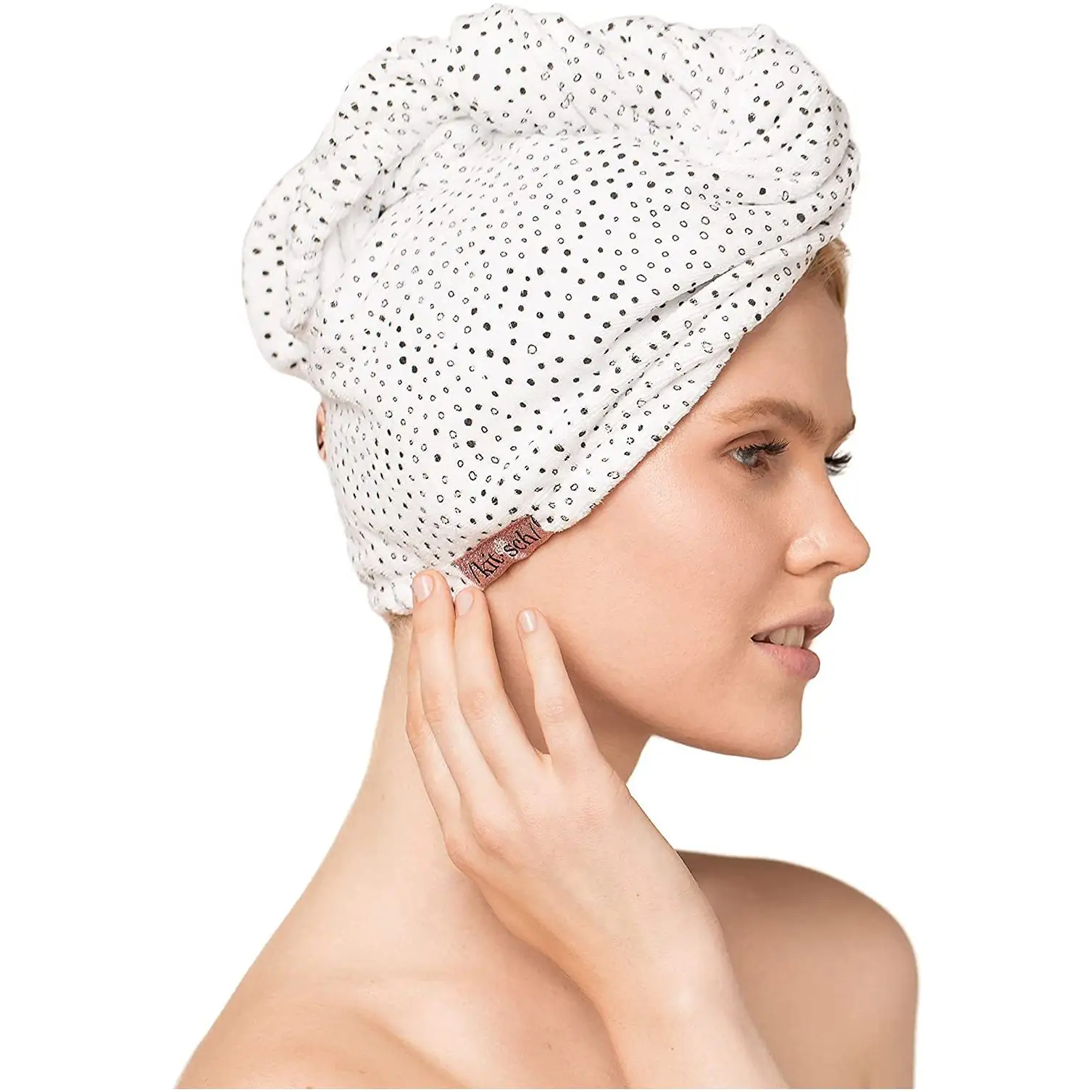 YSD Wholesale Bulk Hairtowel Latest Environmental Protection Silk Hot Sale Bamboo Hair Salon 2023 New Fashion Hair Turban Towel