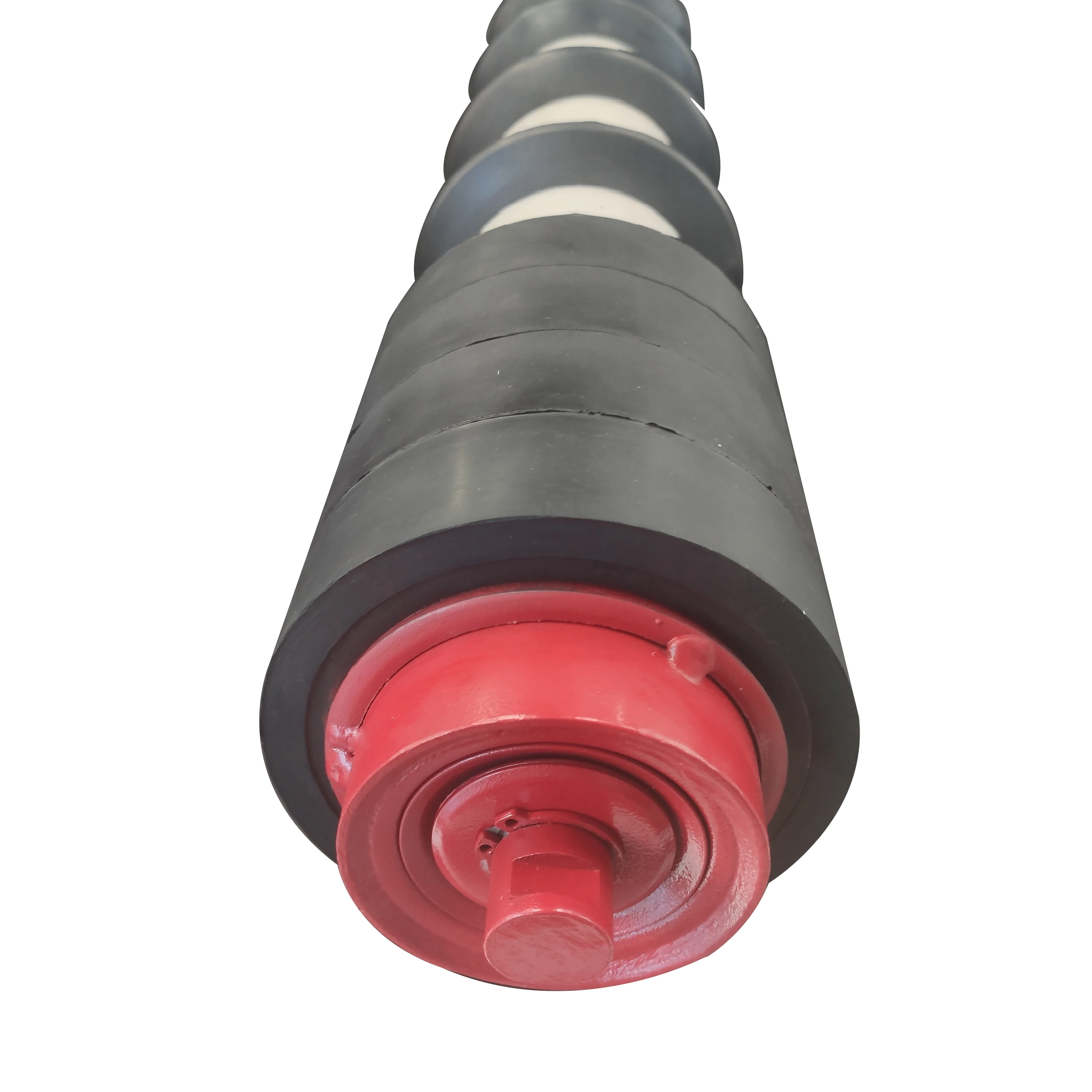 Carbon Steel Pipe Abrasion And Impact Resistant HDPE Belt Conveyor Rollers For Track