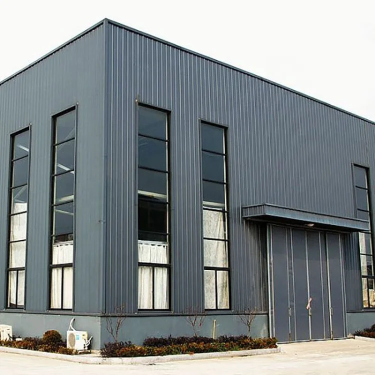 Modern Prefab Steel Structure Building Prefabricated Warehouse/Workshop/Aircraft Hangar/Office Construction Material