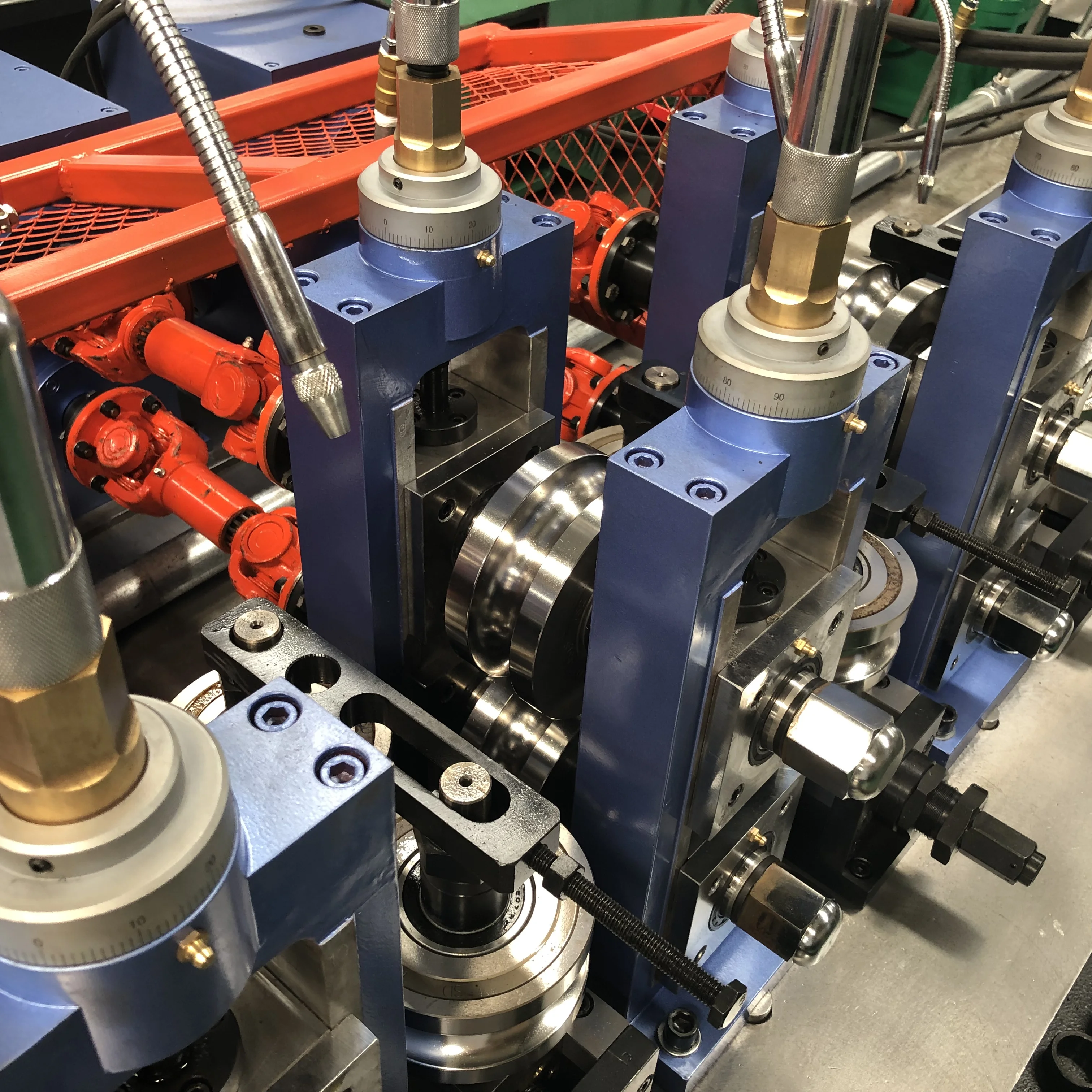 Construction Scaffold High Strength High Frequency Welding Square And Rectangle Carbon Tube Making Machine