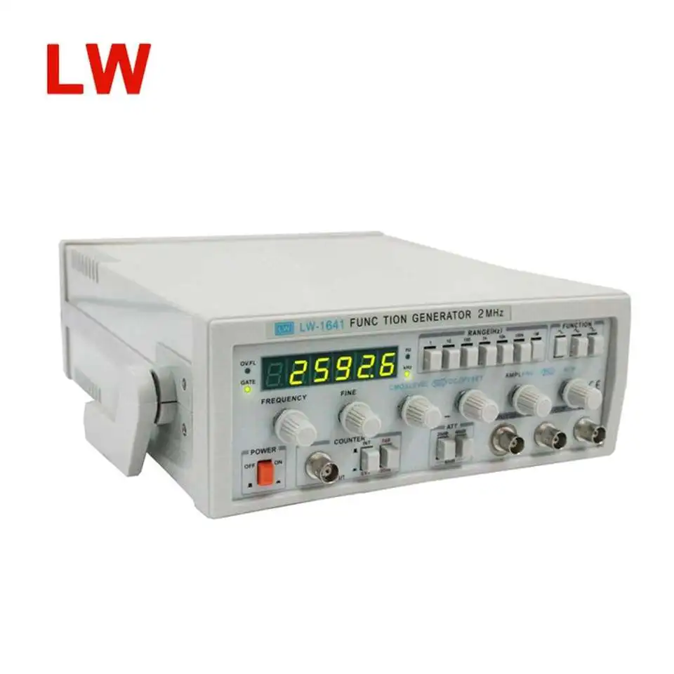 Longwei Factory sales Multi-function LW-1641 Wave Digital Function Signal Generator 0.1Hz-2MHz Frequency