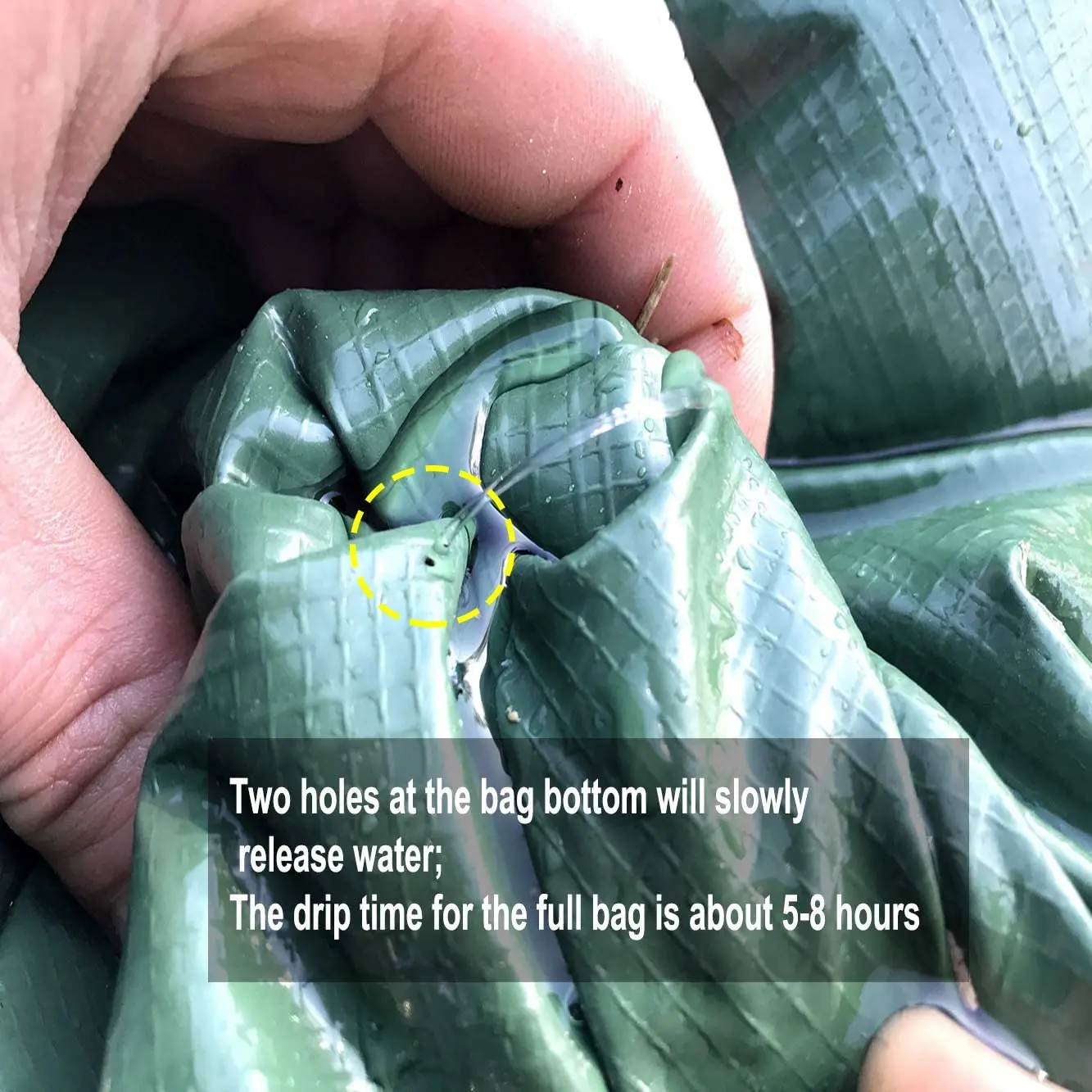 Slow Release 75L Tree Watering Irrigation Bag UV Proof PVC Plant Watering Bag