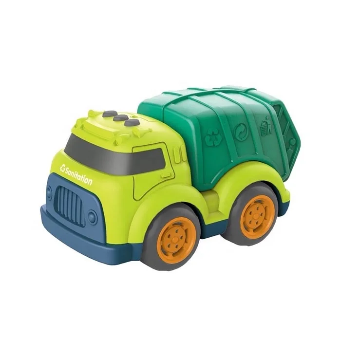 New arrival Plastic toys dump truck Slide Wheel Cartoon dump truck for children