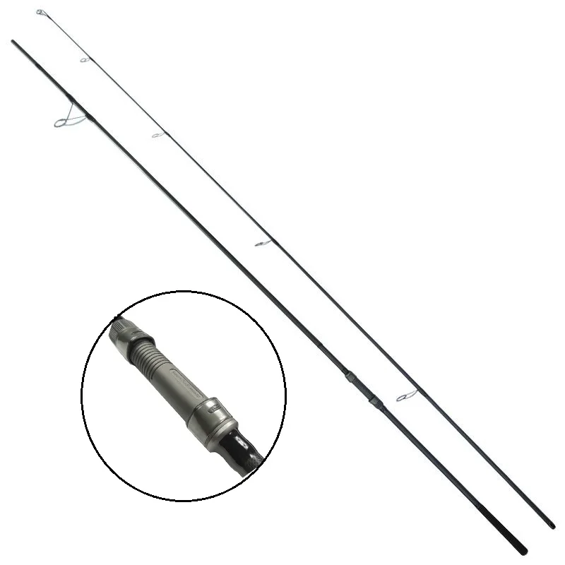 Double winner carp fishing rod  24T+30T+40T carbon 1K Chinese guides Fuji reel seat 3.75lbs 13ft 2 section