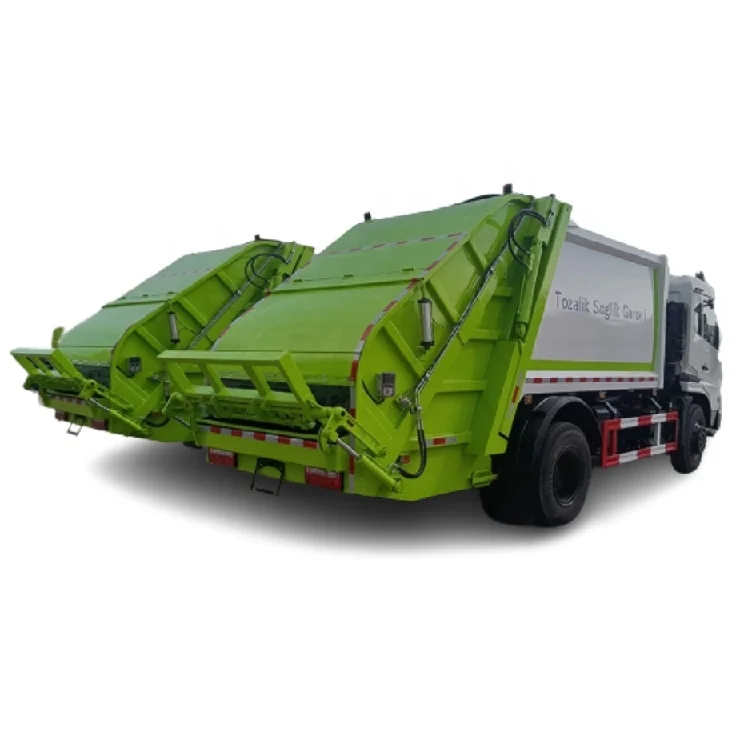 foton 14cbm rear loader compacted trucks refuse compactor 5-12m3 garbage hook container lift trucks new rear loading dust cart