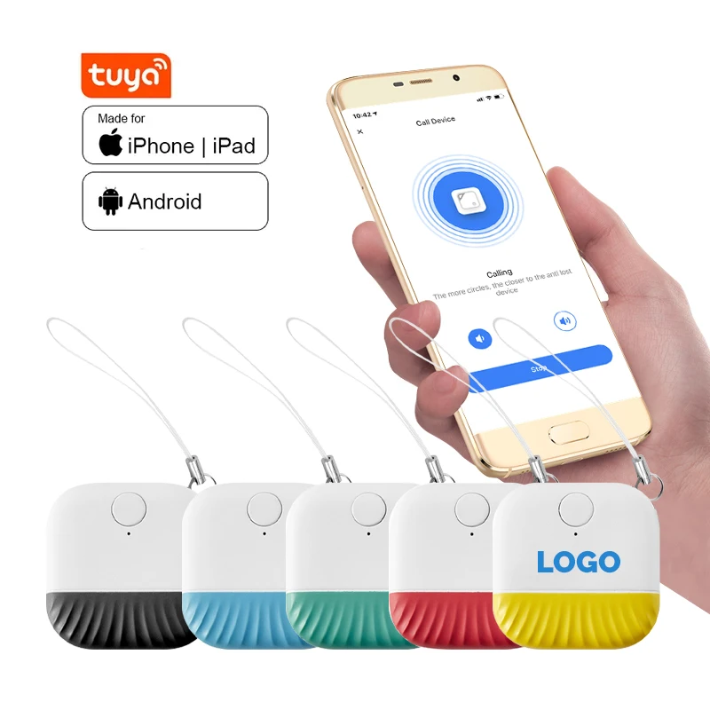 Wholesale Key Finder Keychains Anti Lost item Locator Mini Bluetooth Tracker Tag