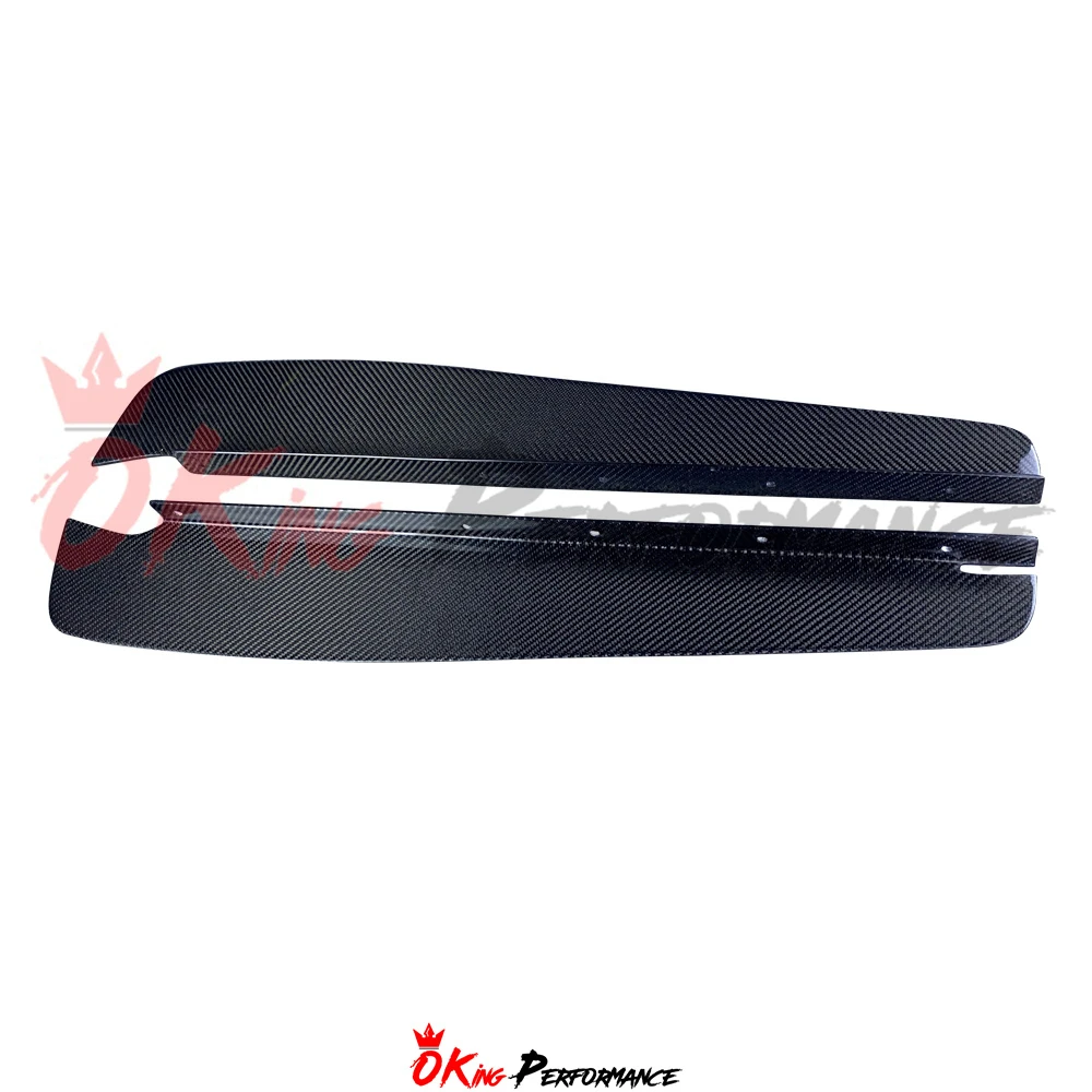 Jun Style Carbon Fiber Rear Diffuser Blade Fin For Nissan R35 GTR