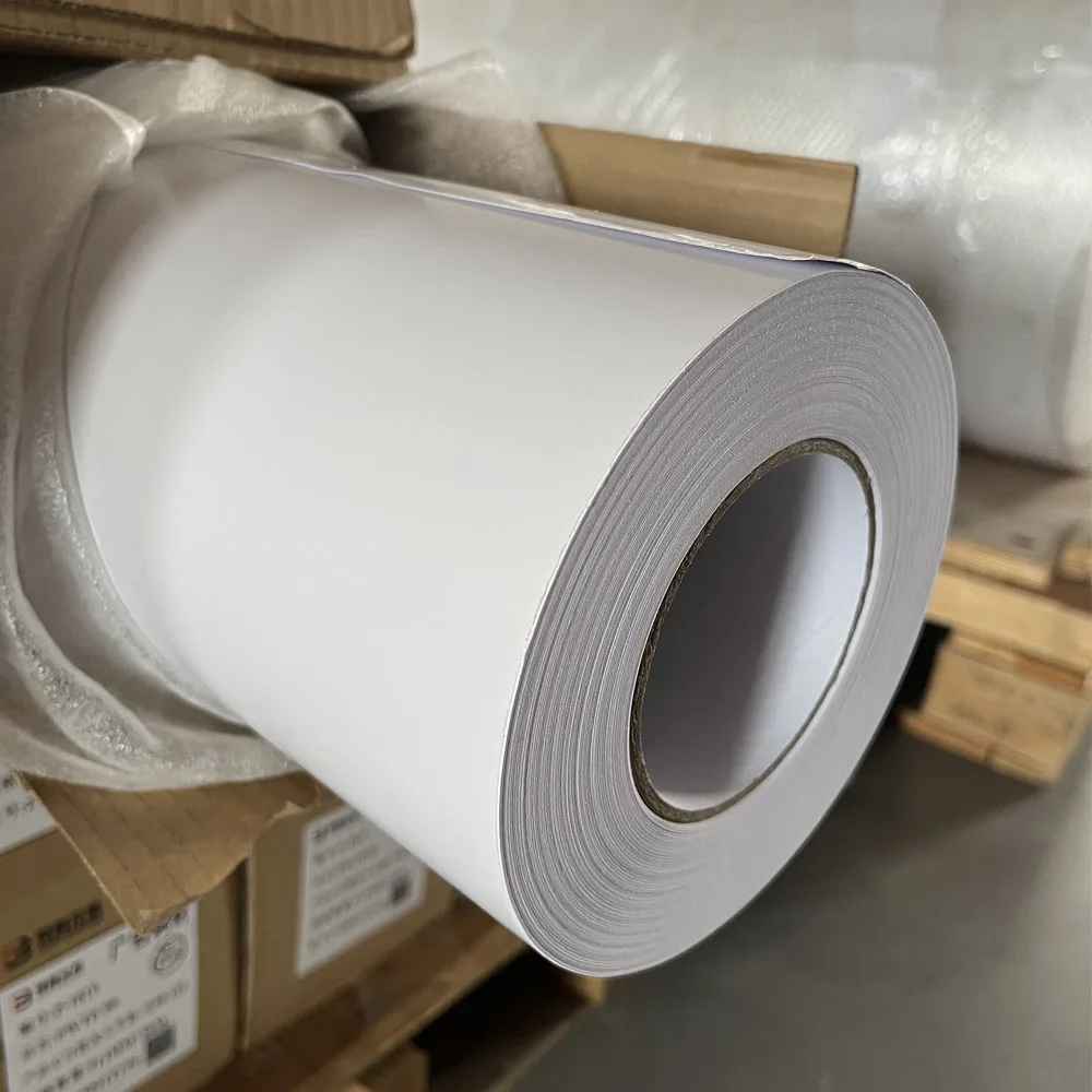 Профессиональный эко-растворитель УФ латекс подходящий глянцевый серый обратный струйный клей дисплей винил