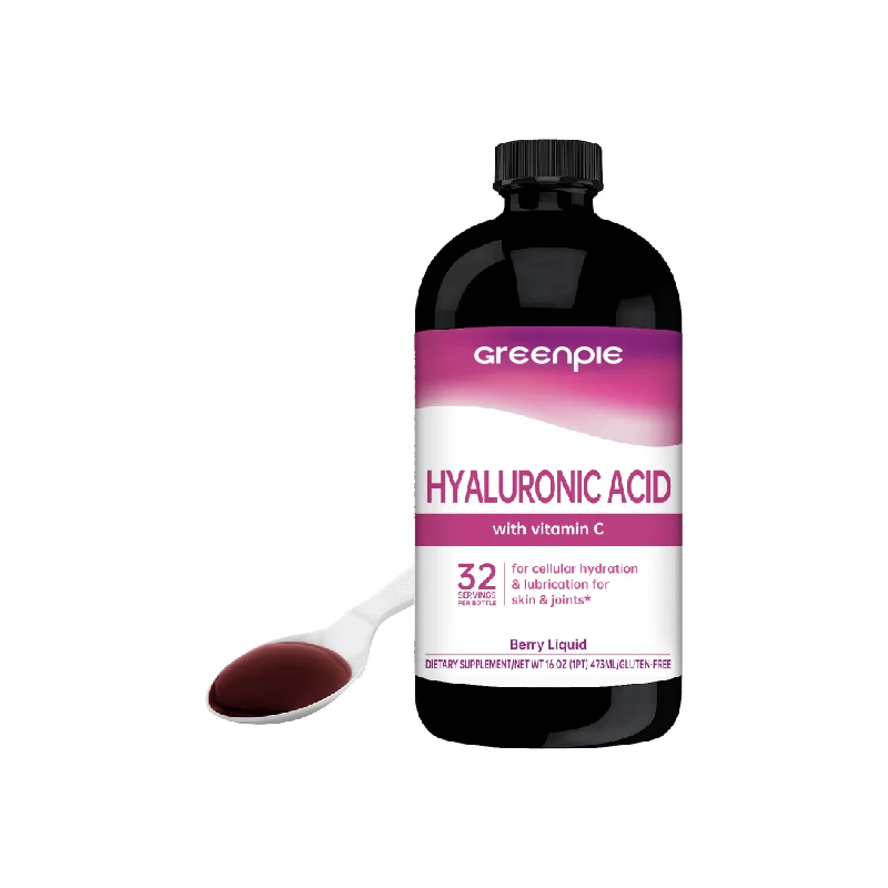 Greenpie 2000MG skin health care Liposomal Glutathione Liquid Hyaluronic Acid Drops with vitamin c