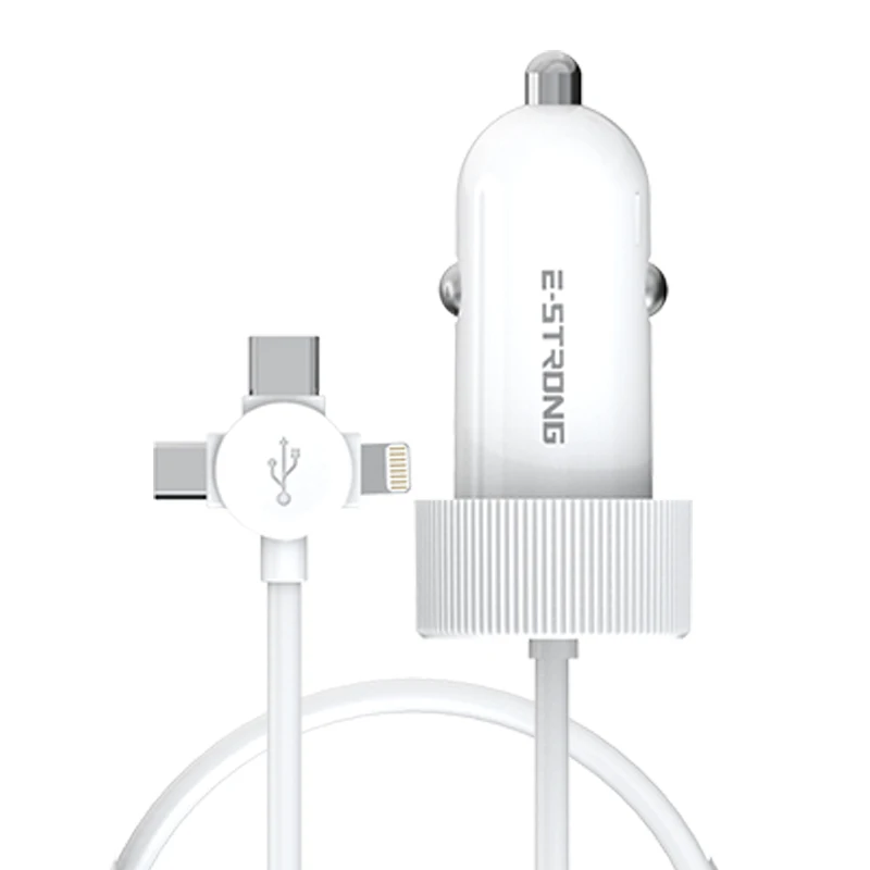 3.1A 2.4A Car Charger Dual USB Socket 12V USB Charging Port for Iphone Mobile Phone