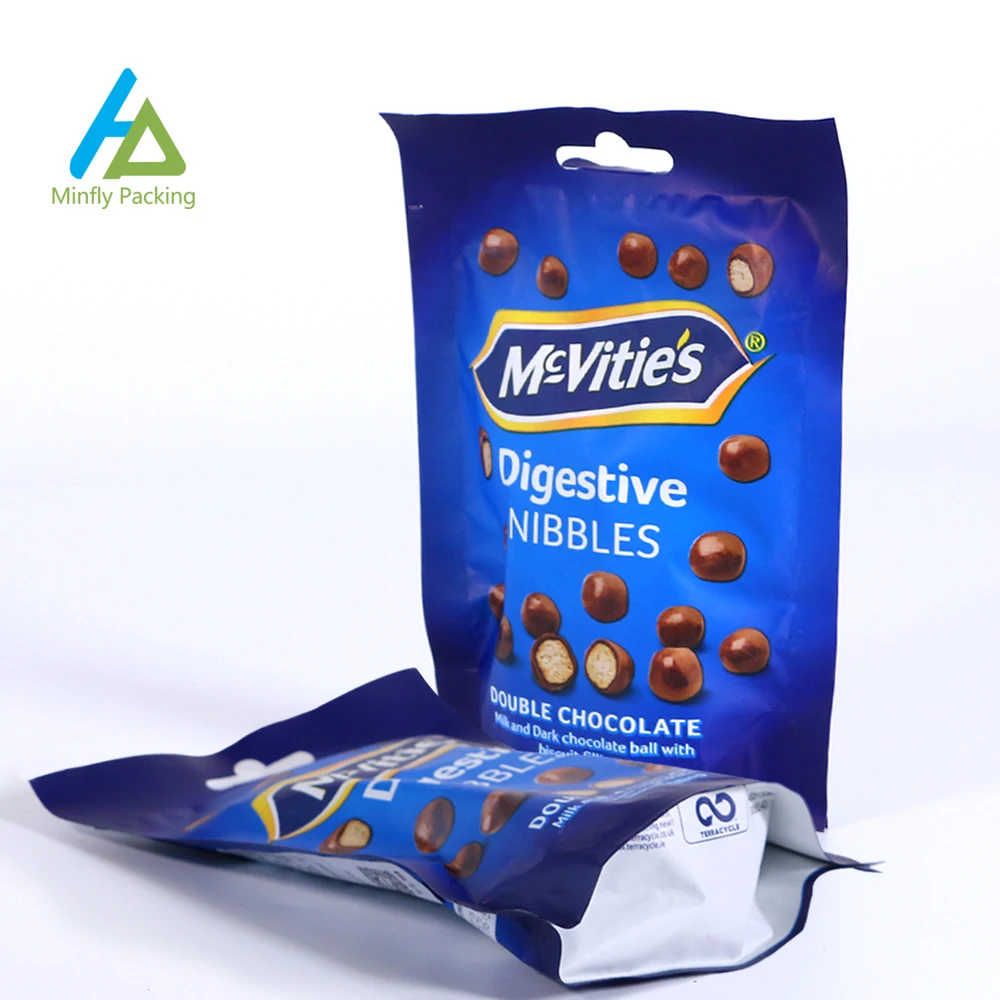 Minfly Digital Printing Custom Plastic Stand Up Special Shaped Edibles Mylar Sweets and Cute Candy Bags with Zipper Top