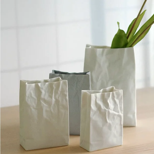 Minimalist creative bud vase table ceramic decoration nordic vase home decor decorative terracotta flower vases