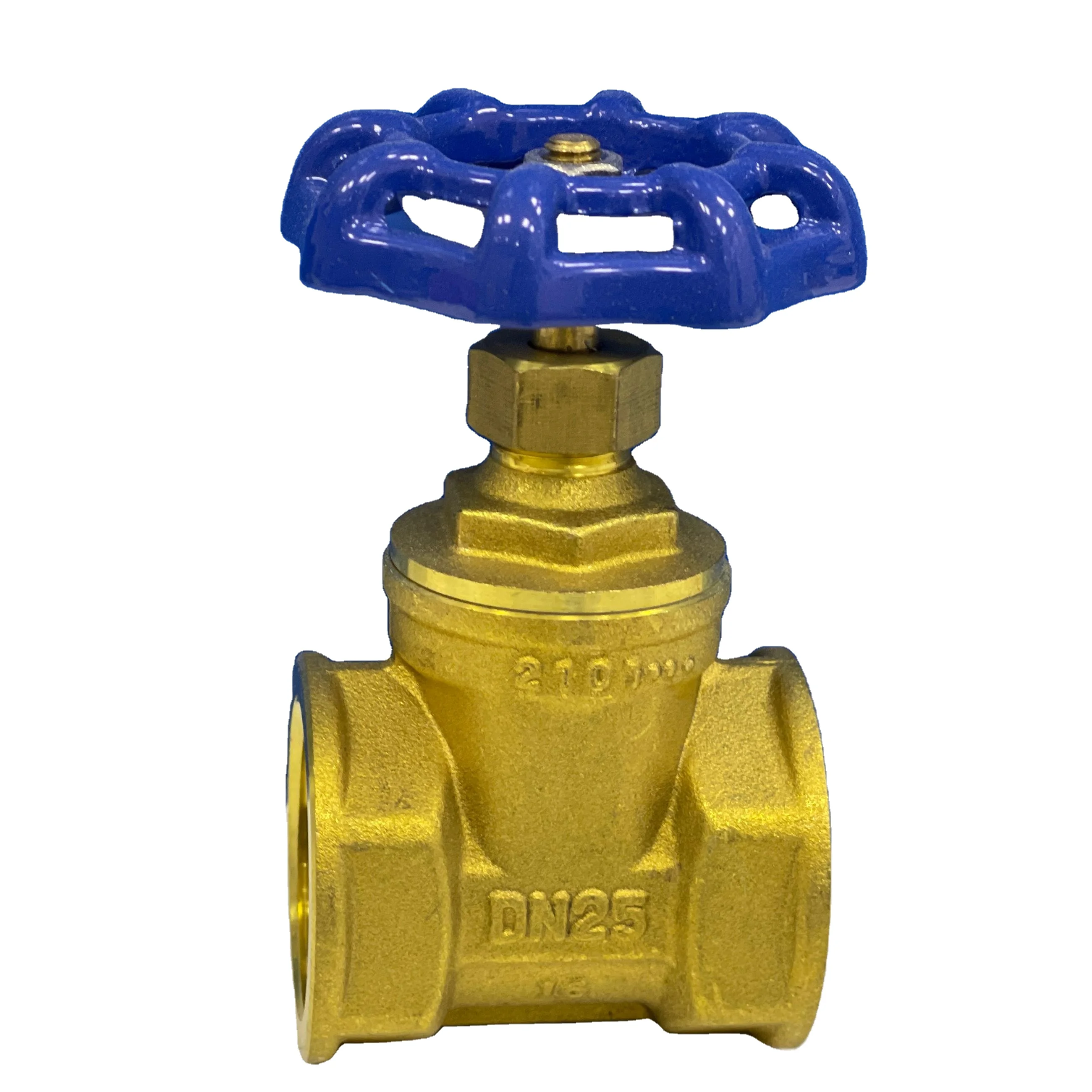 30years factory manufacture brass gate valve copper bronze non-rising stem female thread brass gate valve