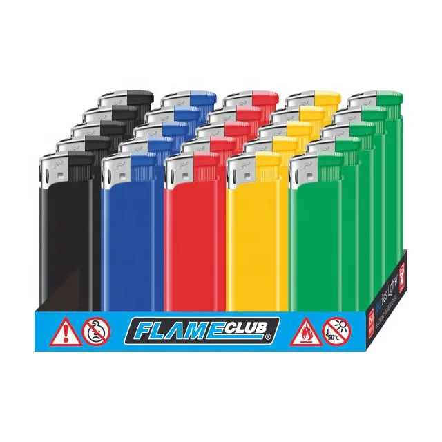Flameclub P-19 Cheap Wholesale Plastic Piezo Disposable Cigarette Lighter