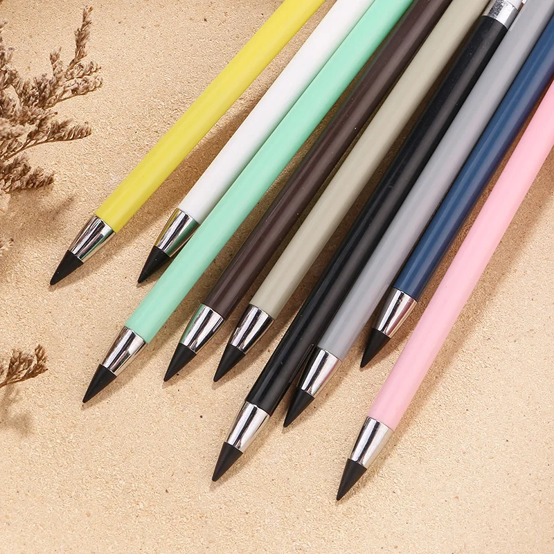 No Ink Eternal Pen Detachable Infinity Pencil Erasable Pencil Student Writing Art Pen Kids Painting Pen Mechanical Pencil