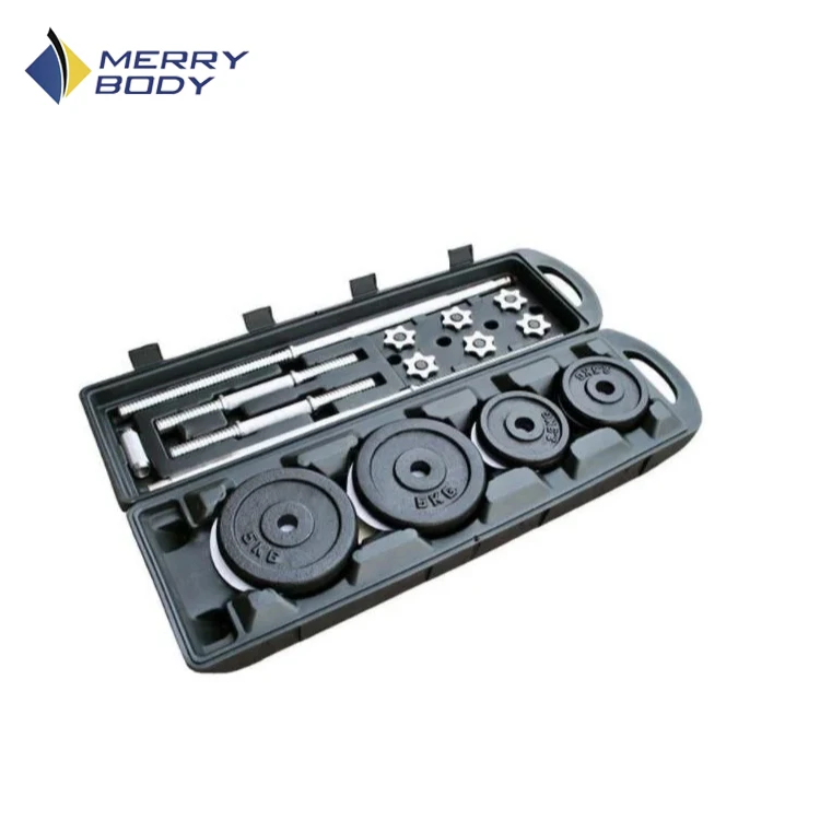 Оптовая продажа набор из чугунных гантелей и штанг 50 кг спортивные упражнения свободные веса для силовых тренировок