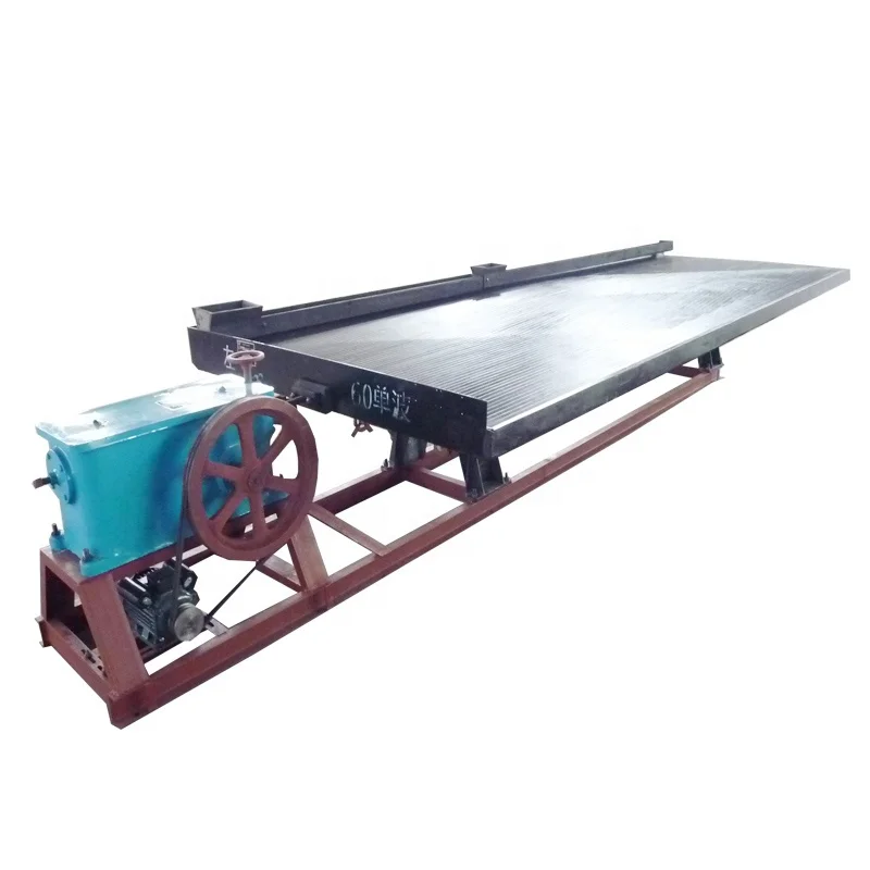 Gold Processing Plant Gravity Shaking Table For Gold Separator