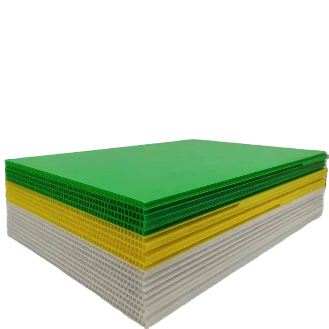 pvc corrugated sheets plastic  48*96 black pp corrugated plastic board  correx waterproof fluted plastic corrugated sheet