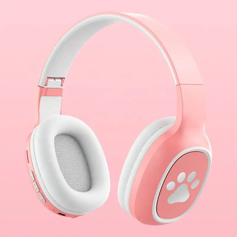 New Handfree Headset Wireless Headphone Macarons Color Custom Logo BT wireless earphone headphone