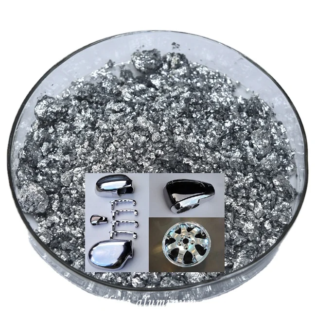 Auto coating paints used Sparkling aluminum pigment aluminum powder paste Made in China