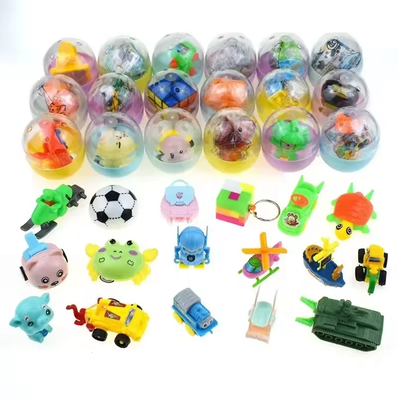 Hot Selling Promotional Capsule Toy 47*55 MM Round Surprised Doll Toy Dinosaur Egg Toy for Vending machine