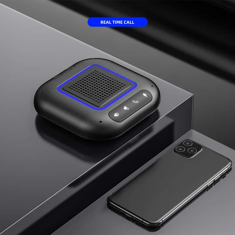 New Arrival Mini Conference Bluetooths Microphone Conference Microphone Wireless Mic Microphone With 40m Pickup Range