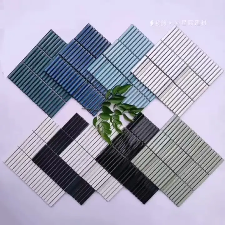 Newest  long strip mosaic for bathroom making Hotel lobby Living room Restaurant cafe background wall  hexagon handmade brick