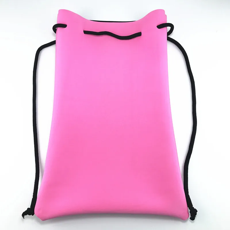 New product 2019  strong waterproof  neoprene drawstring sling cinch backpack bag