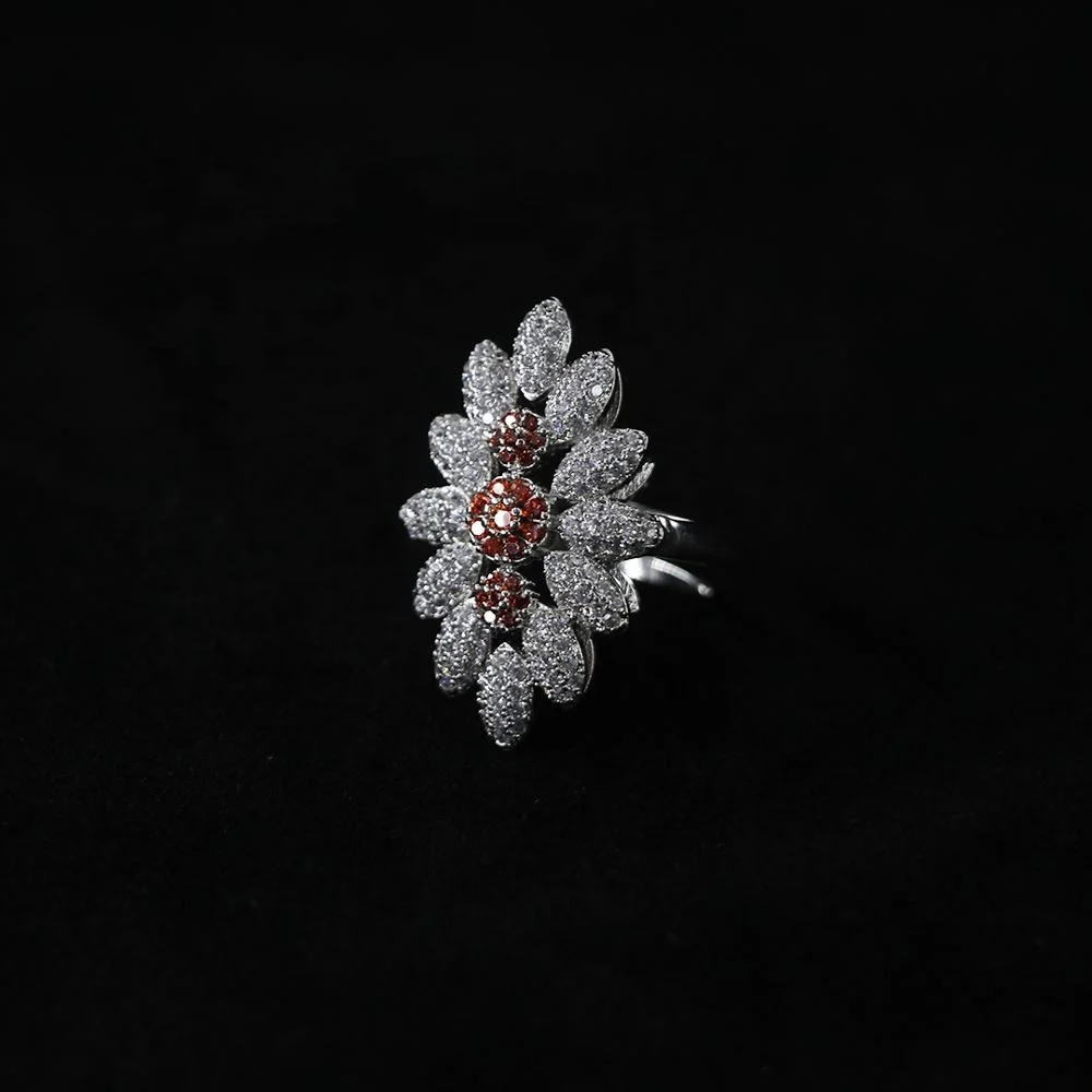 
Bedazzled Luxury Wholesale High Fashion Jewelry Wedding Necklace African AAA Red Stone Zirconia Wedding Jewelry Set for Women 