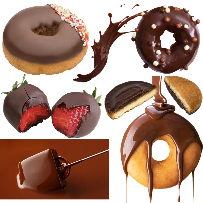 Stainless steel ice sugar gourd chocolate coating donut melting tempering machine strawberry