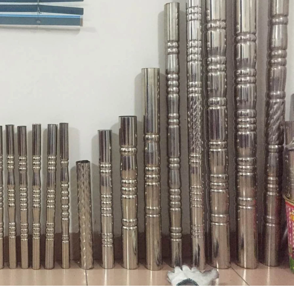 
Automatic Decorative Stainless Steel Pipe Embossing Machine India home decor 