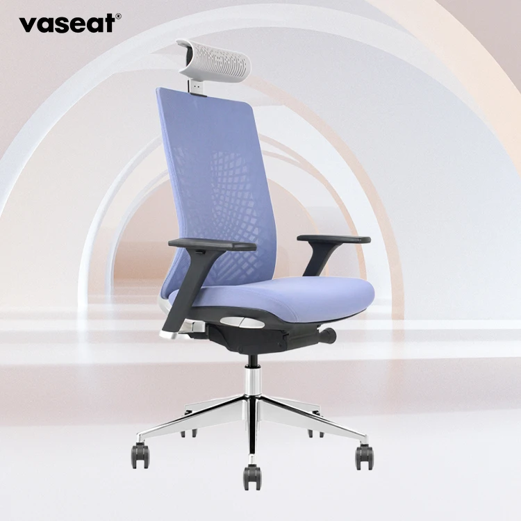 foshan New Design Modern Adjustable Arm fabric comfortable Mesh swivel turkey wide seat ergonomic Office Chair(new) for adult