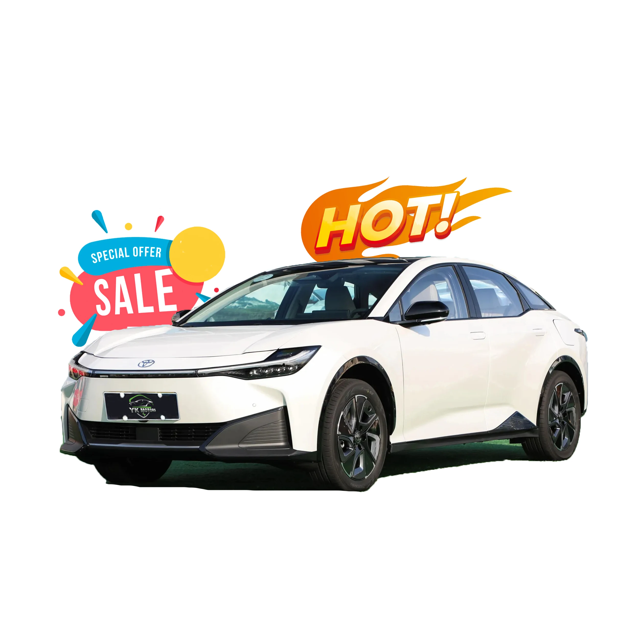 YK MOTORS 2024 To yota Bz3 2023 517km Elite Pro New Adults Vehicle Suv Electric Car