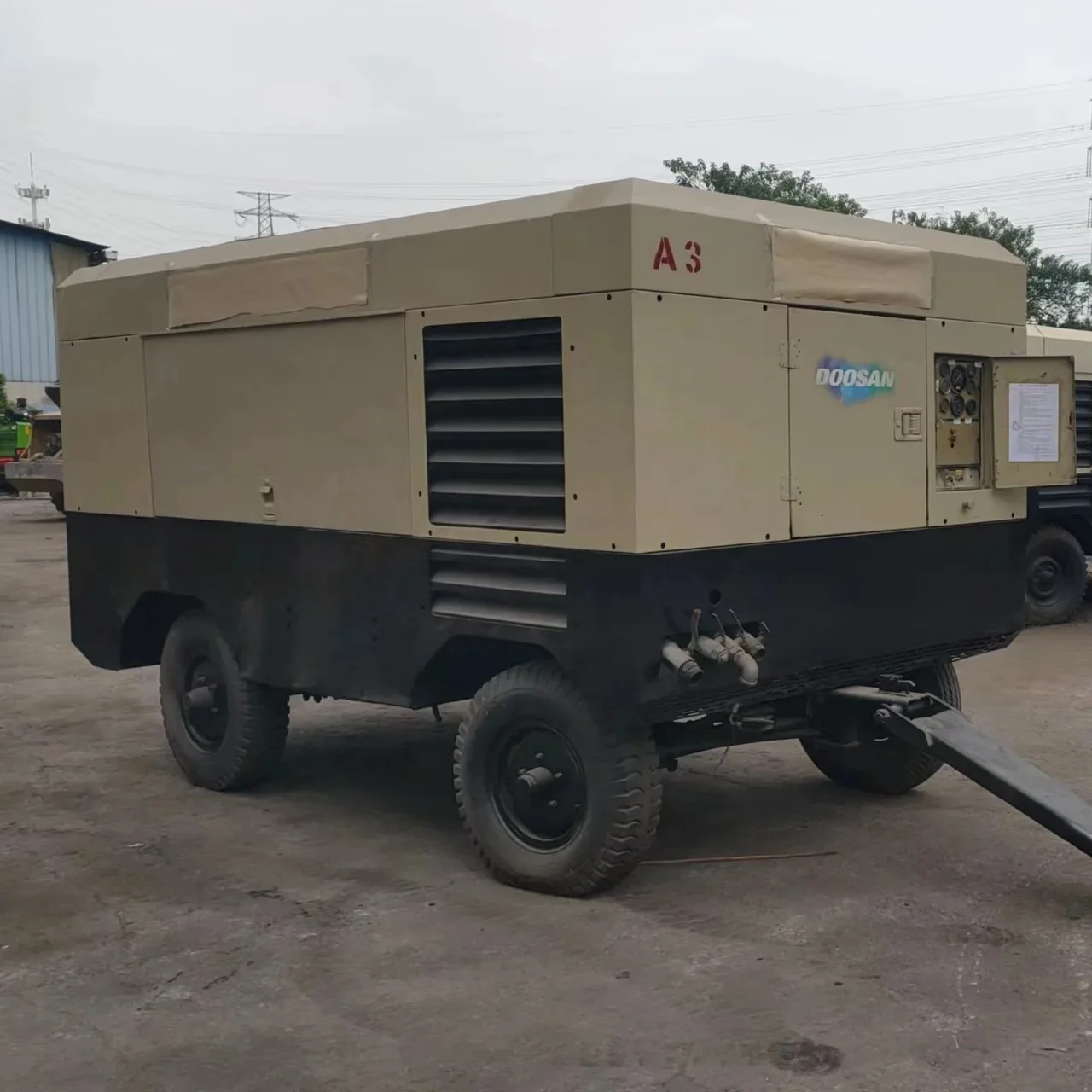 VHP750 промышленный ingersoll rand doosan портативный Подержанный воздушный компрессор
