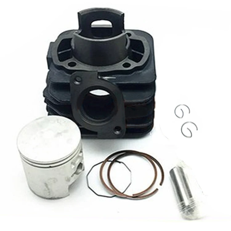 Высокое качество 50cc мотоцикл 2-х тактный двигатель Головка блока цилиндров DIO50 ZX50 цилиндр комплект для