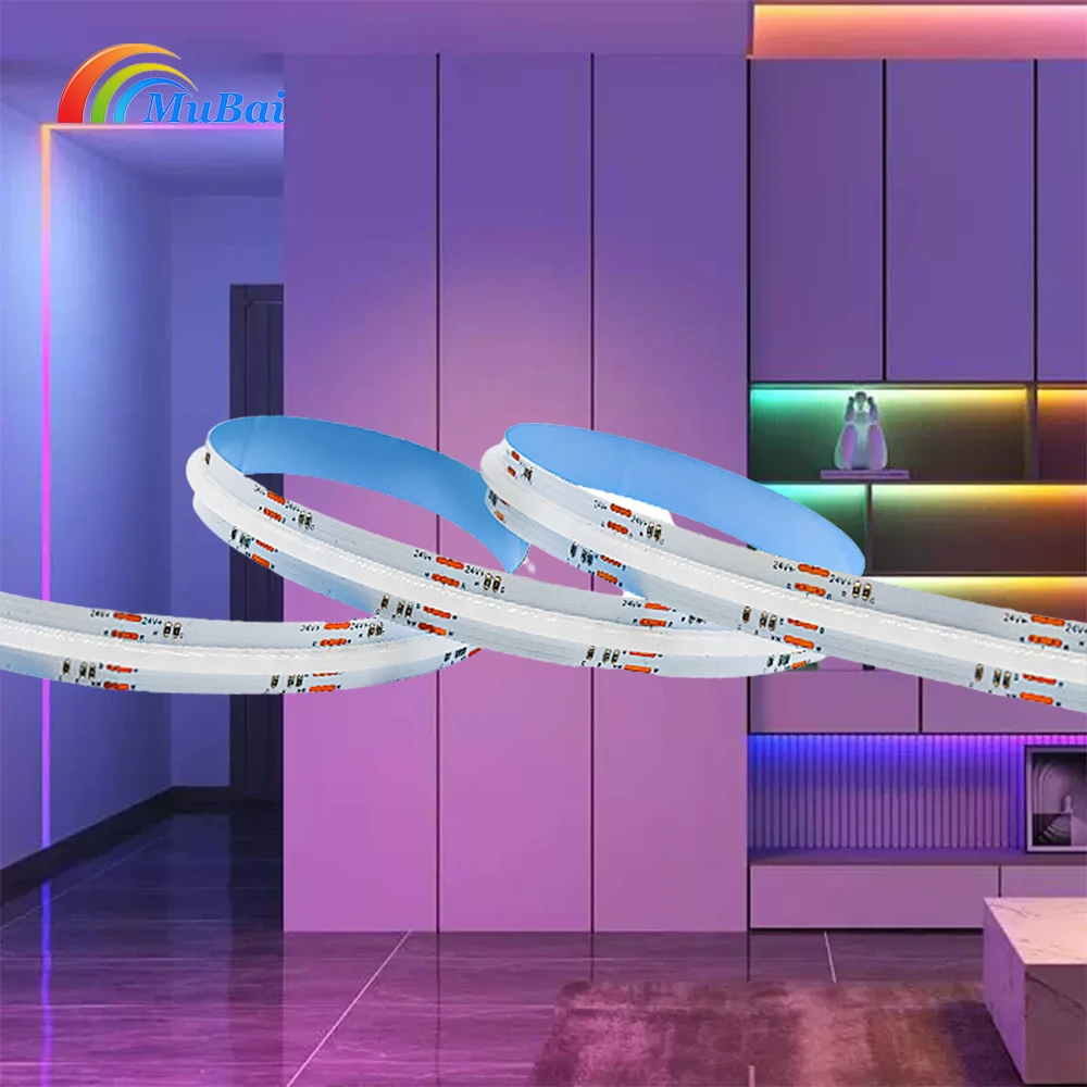 IP20 IP65 смарт-Wi-Fi музыкальная Светодиодная лента RGBW RGBCW RGB высокой плотности светодиоды 90 840/м 24 В медная гостиничная 50000