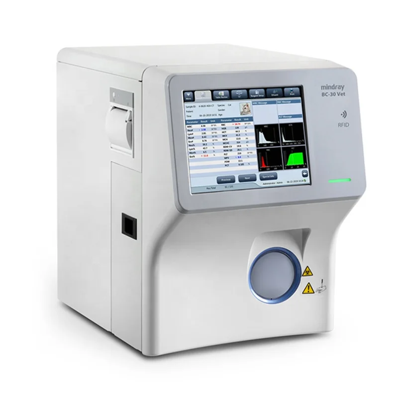 Medical supplies veterinary hematology analyzer 5 part mindray hematology analyzer hematology analyser BC-30 Vet