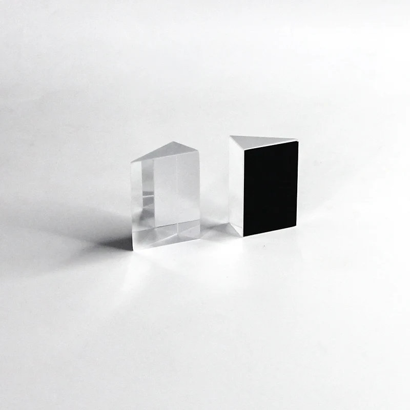 Custom optical glass wedge prisms Multi-purpose small size equilateral optical triangle prisms