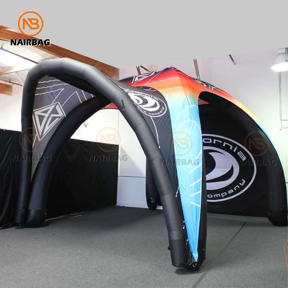 Portable Display Advertising Inflatable Exhibition Tent Promotional Spider Blow Up Air Canopy Gazebo Racing Tent For Sale